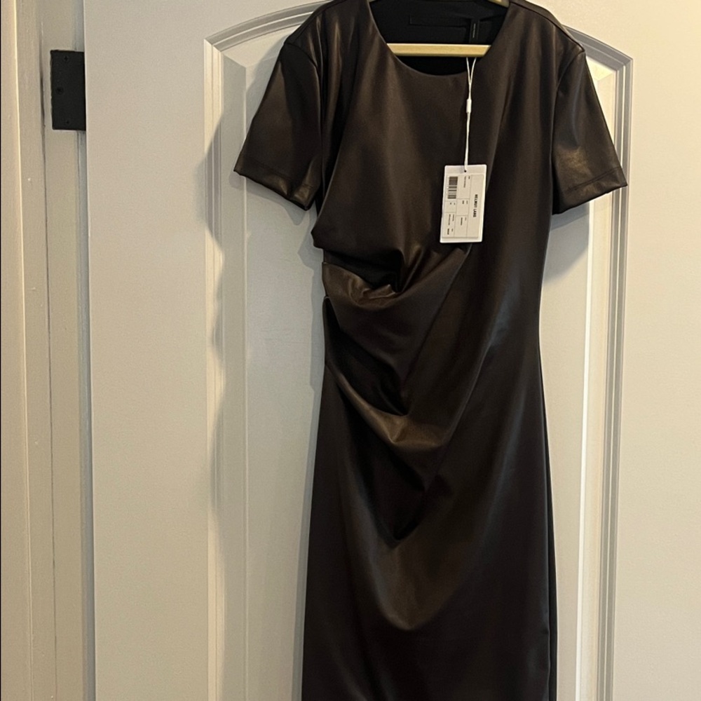 Helmut Lang Brown Dress